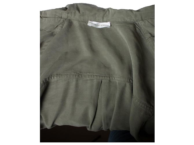 Anine Bing, Camicia verde con tasche - vista 6
