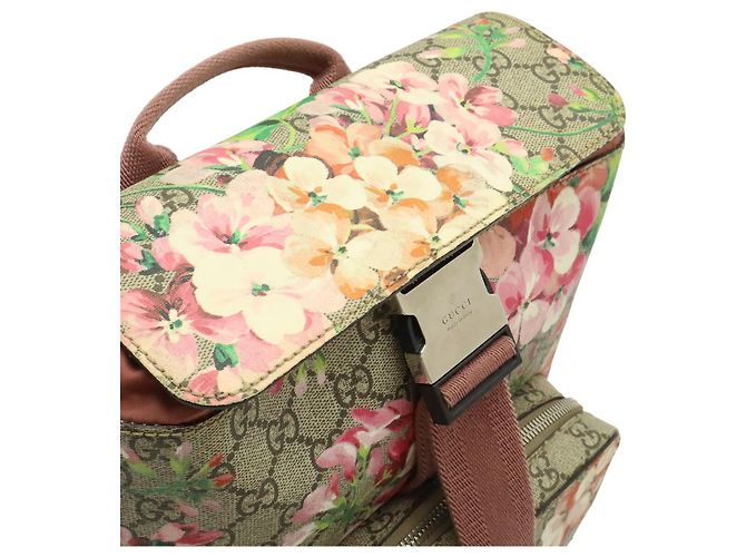 Zaino Gucci GG Blooms Supreme Multicolore - vista 7