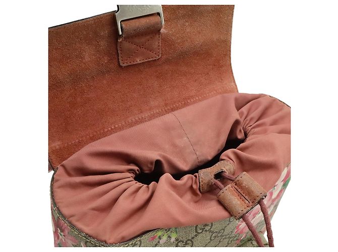 Zaino Gucci GG Blooms Supreme Multicolore - vista 8