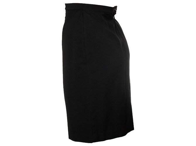 Thierry Mugler, minifalda con detalles transparentes Negro - vista 4