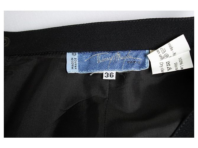 Thierry Mugler, minifalda con detalles transparentes Negro - vista 6