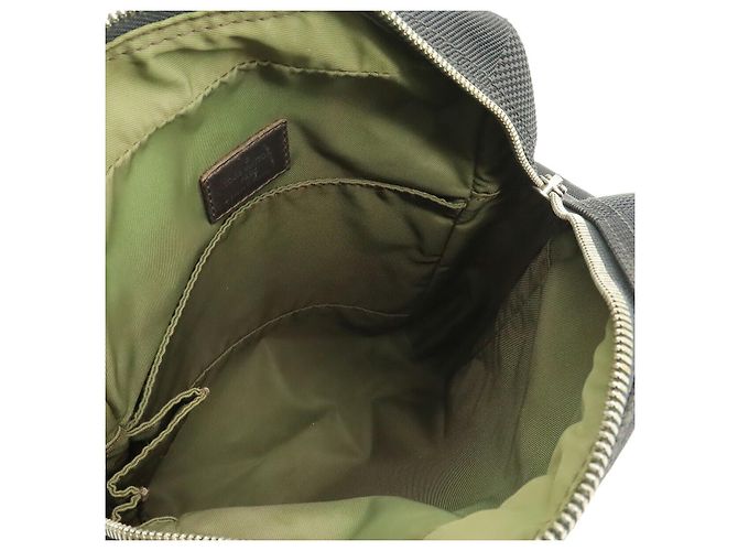 Borsa a tracolla Louis Vuitton in tela Damier Geant Nero - vista 6
