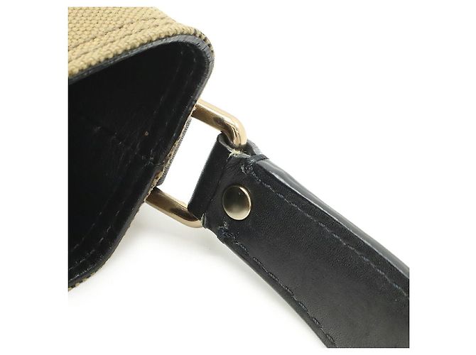 Borsa a tracolla Burberry Ashby Medium Hobo in tela e pelle Marrone - vista 5