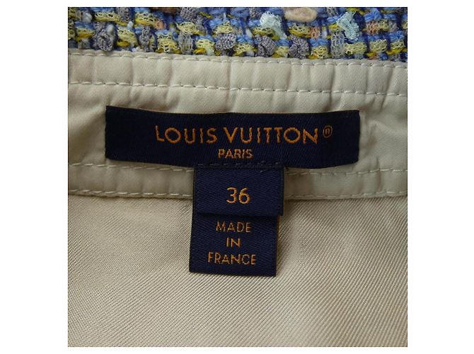 Louis Vuitton Kleid Blau Orange - Ansicht 4