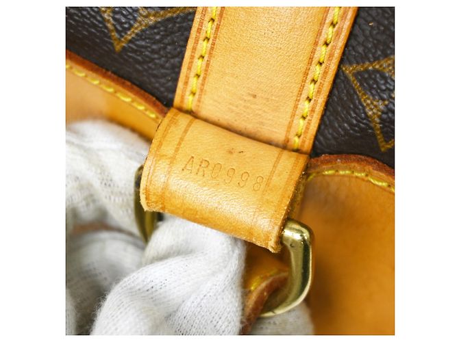 Zaino Louis Vuitton Randonnee Monogram Canvas GM Marrone - vista 5