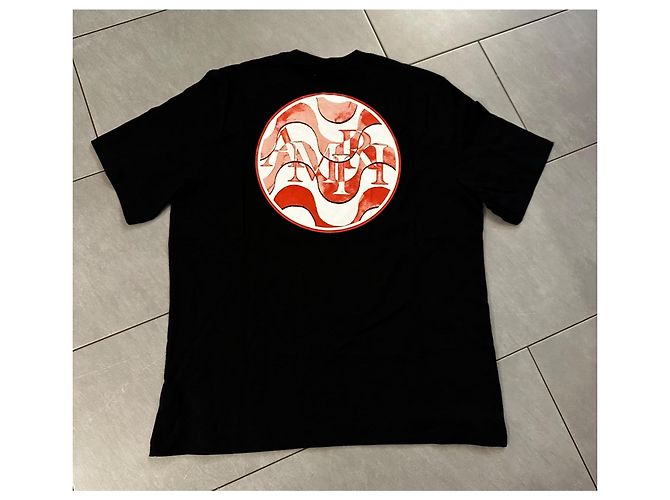 T-shirt Amiri Staggered Wave - vista 2