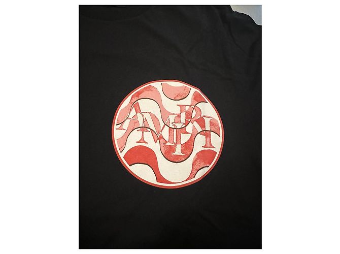 T-shirt Amiri Staggered Wave - vista 3