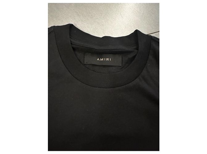 T-shirt Amiri Staggered Wave - vista 4