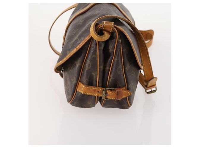 Louis Vuitton Saumur Monogram Canvas 30 Marrone - vista 4
