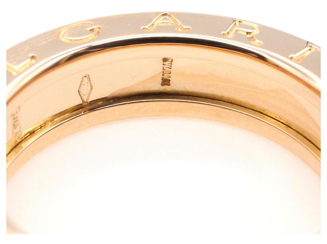 Bulgari Anello Bvlgari BVLGARI B-zero1 in oro rosa D'oro - vista 3