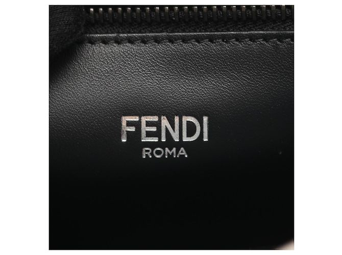 Borsa 2-Way Fendi Peekaboo I.U. Small Nero - vista 4