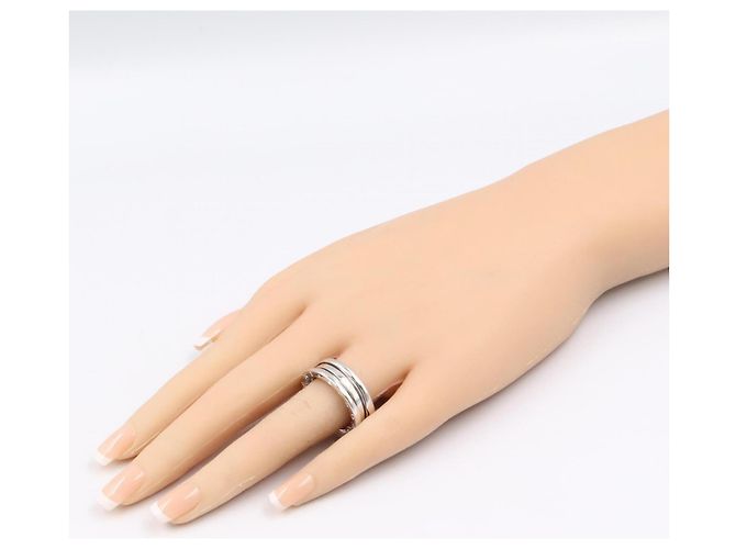 Bulgari Bvlgari B-zero1 3-Band Ring aus 18K Weißgold Silber - Ansicht 7