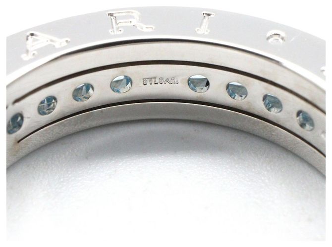 Bulgari Bvlgari B-zero1 Ring mit blauem Topas Silber - Ansicht 4