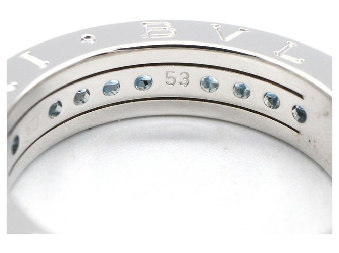 Bulgari Bvlgari B-zero1 Ring mit blauem Topas Silber - Ansicht 5