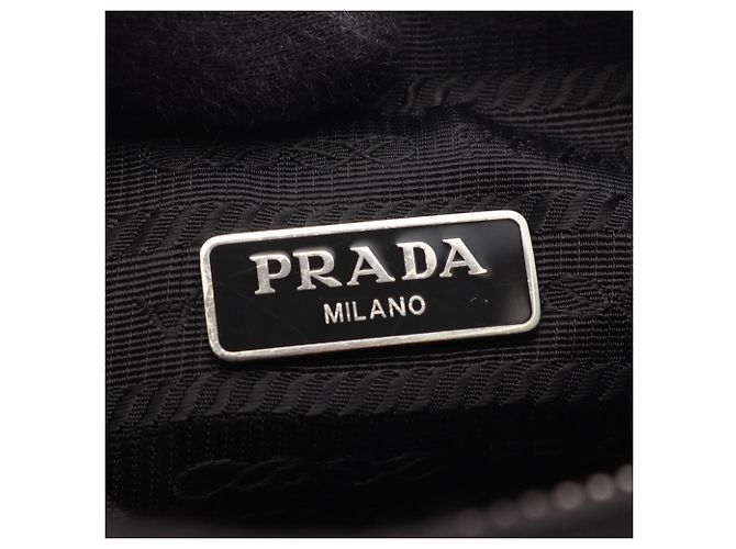 Borsa a tracolla 2-Way Prada Re-Edition 2005 Nero - vista 4