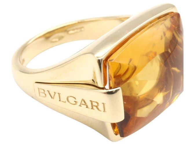 Bulgari Anello Allegua Bvlgari in oro giallo 18K D'oro - vista 5