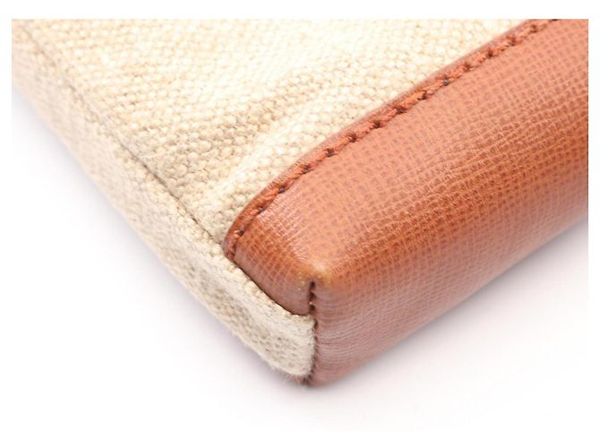 Borsa a mano/Borsa a tracolla Fendi FF Logo Marrone Beige - vista 5