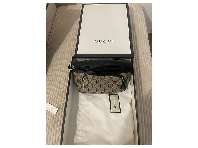 Marsupio Gucci GG Supreme Marrone Monogramma - vista 2
