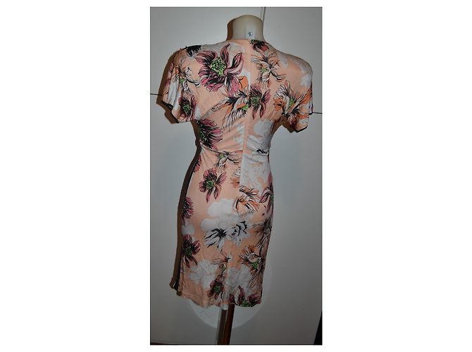 Blumarine Kleid mit Blumenprint Mehrfarben Angeln - Ansicht 3