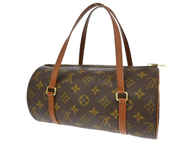 Borsa Louis Vuitton Papillon Monogram Canvas 26 Marrone - vista 2