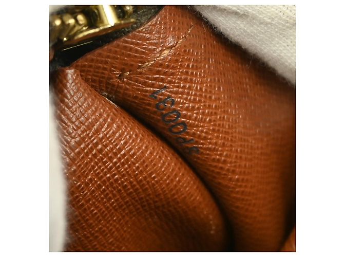 Borsa Louis Vuitton Papillon Monogram Canvas 26 Marrone - vista 5