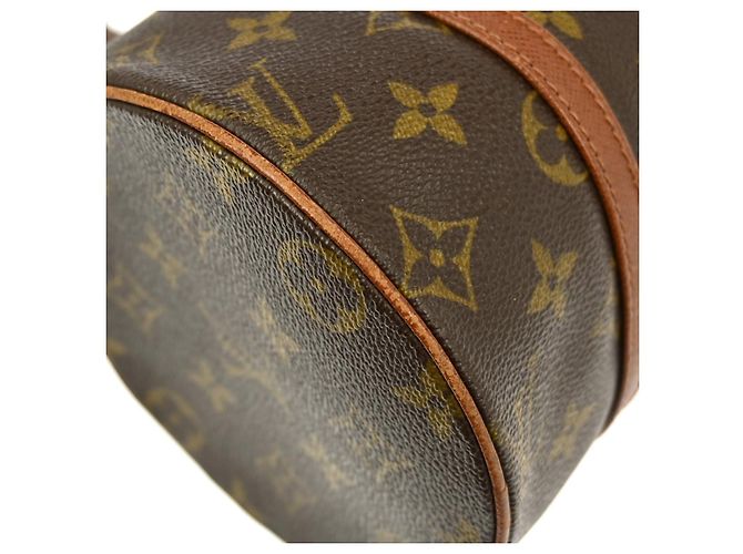 Borsa Louis Vuitton Papillon Monogram Canvas 26 Marrone - vista 6