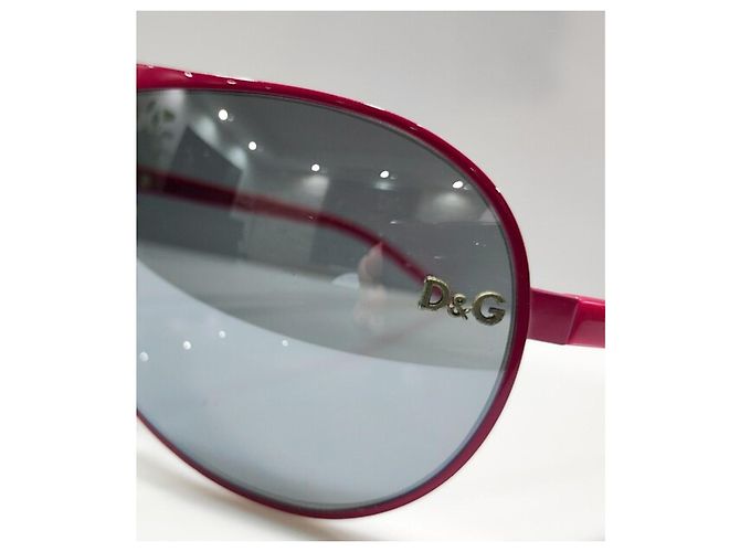 Gafas de sol Máscara Dolce & Gabbana Mujer Gris Burdeos - vista 8