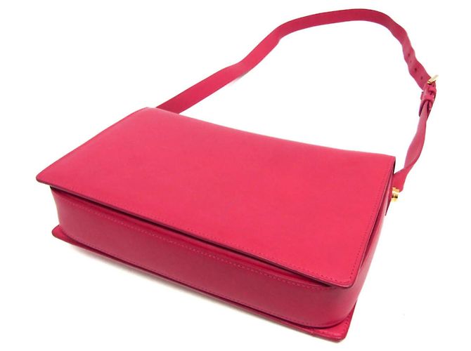 Vintage Saint Laurent Schultertasche aus Leder - Ansicht 2