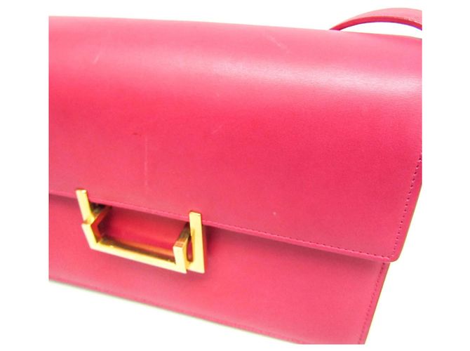 Vintage Saint Laurent Schultertasche aus Leder - Ansicht 5