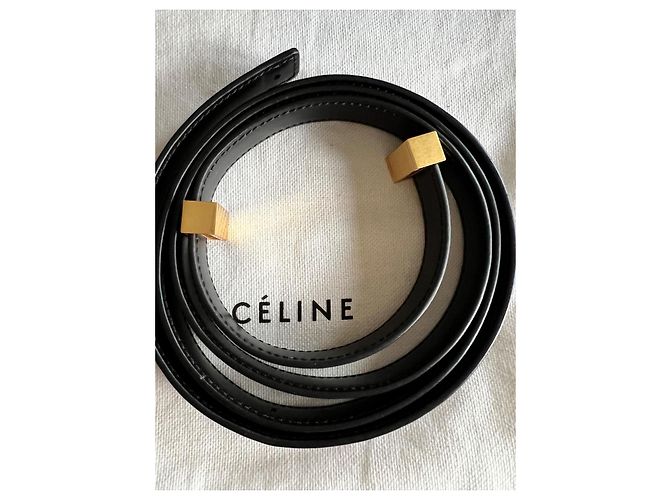Céline Celine Borsa Box Small in pelle nera Nero - vista 16