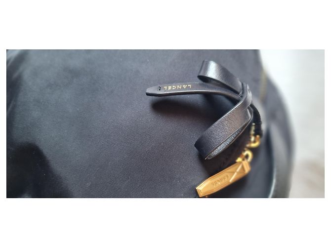 Lancel June Rucksack Schwarz Nylon - Ansicht 10