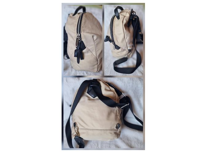 Lancel June Rucksack Schwarz Nylon - Ansicht 11