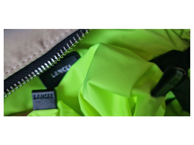 Lancel June Rucksack Schwarz Nylon - Ansicht 18