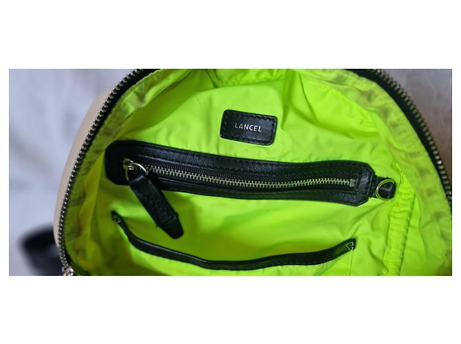 Lancel June Rucksack Schwarz Nylon - Ansicht 19