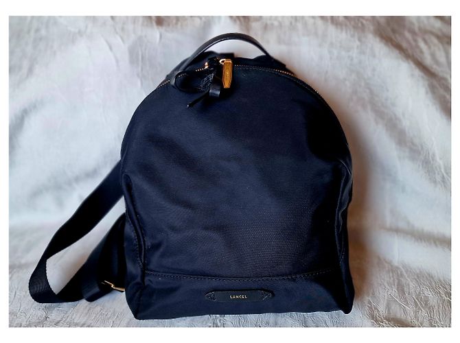Lancel June Rucksack Schwarz Nylon - Ansicht 3