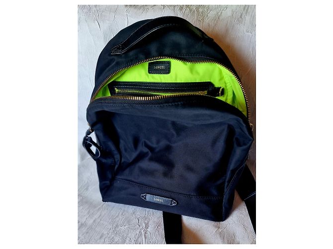 Lancel June Rucksack Schwarz Nylon - Ansicht 4