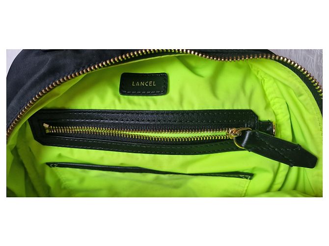 Lancel June Rucksack Schwarz Nylon - Ansicht 5