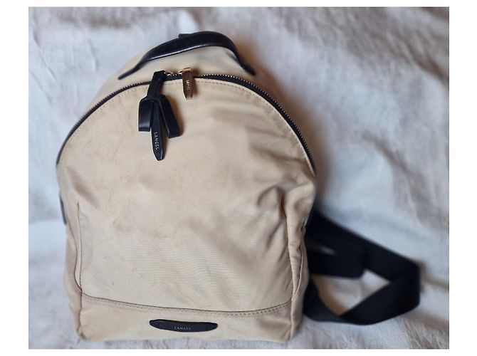 Lancel June Rucksack Schwarz Nylon - Ansicht 9