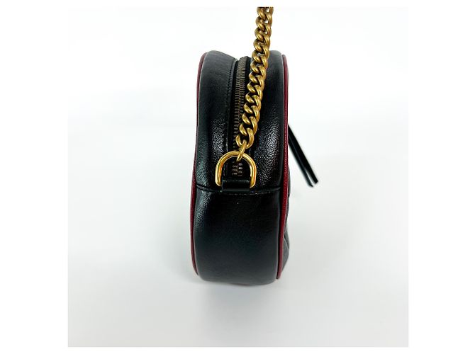 Gucci GG Marmont Round Matelasse Leather medium Multicolore - vista 5