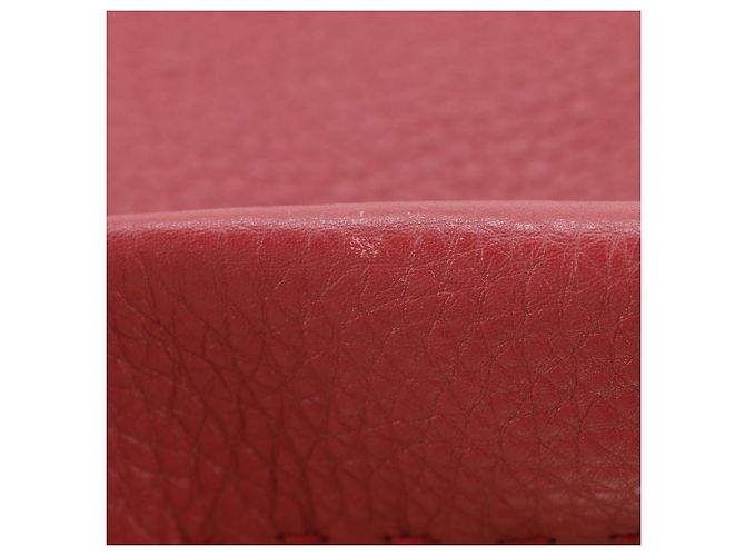 Borsa Fendi Peekaboo Medium Rosso - vista 11