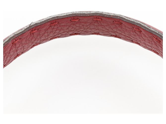 Borsa Fendi Peekaboo Medium Rosso - vista 12