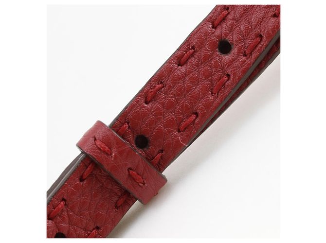 Borsa Fendi Peekaboo Medium Rosso - vista 13
