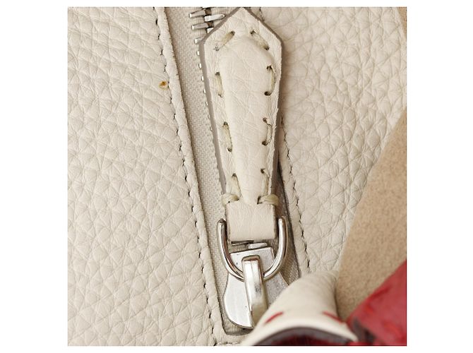 Borsa Fendi Peekaboo Medium Rosso - vista 17