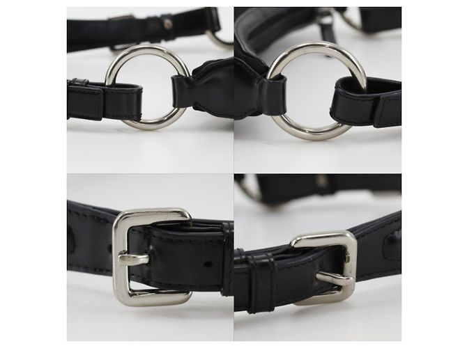 Borsa a tracolla in nylon Prada BR3212 Nero - vista 13