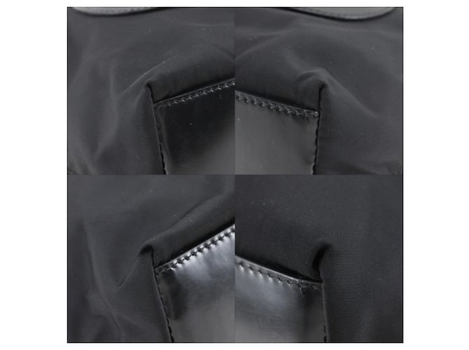 Borsa a tracolla in nylon Prada BR3212 Nero - vista 4