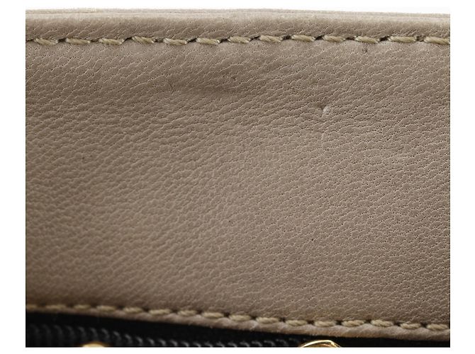 Borsa a tracolla in agnello beige Loewe - vista 11