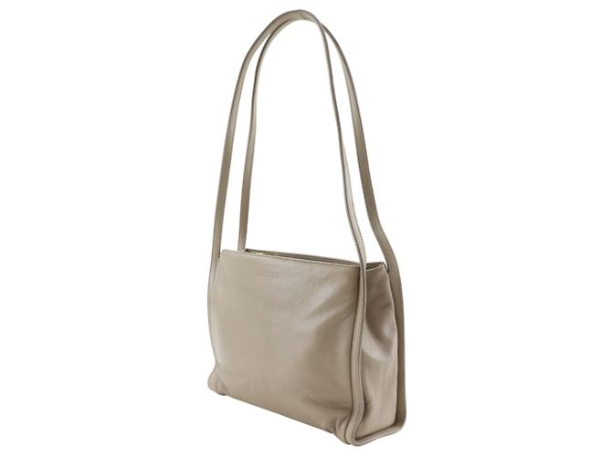 Borsa a tracolla in agnello beige Loewe - vista 2