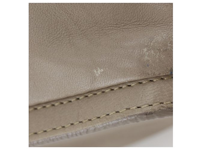 Borsa a tracolla in agnello beige Loewe - vista 6