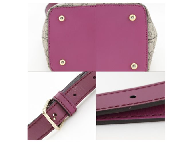 Gucci 2-Way Schultertasche Braun - Ansicht 16