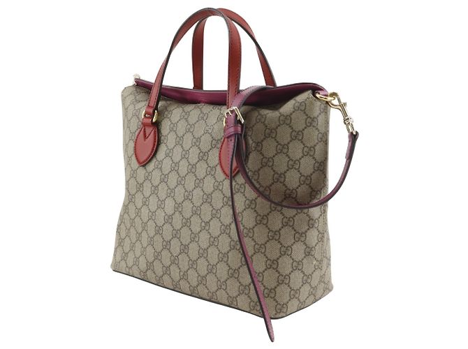 Gucci 2-Way Schultertasche Braun - Ansicht 2